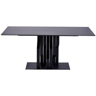 Стіл обідній ETNA LOFTY BLACK КЕРАМІКА 180X90