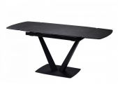 Стіл керамічний ELVI BLACK MARBLE 120-180 см